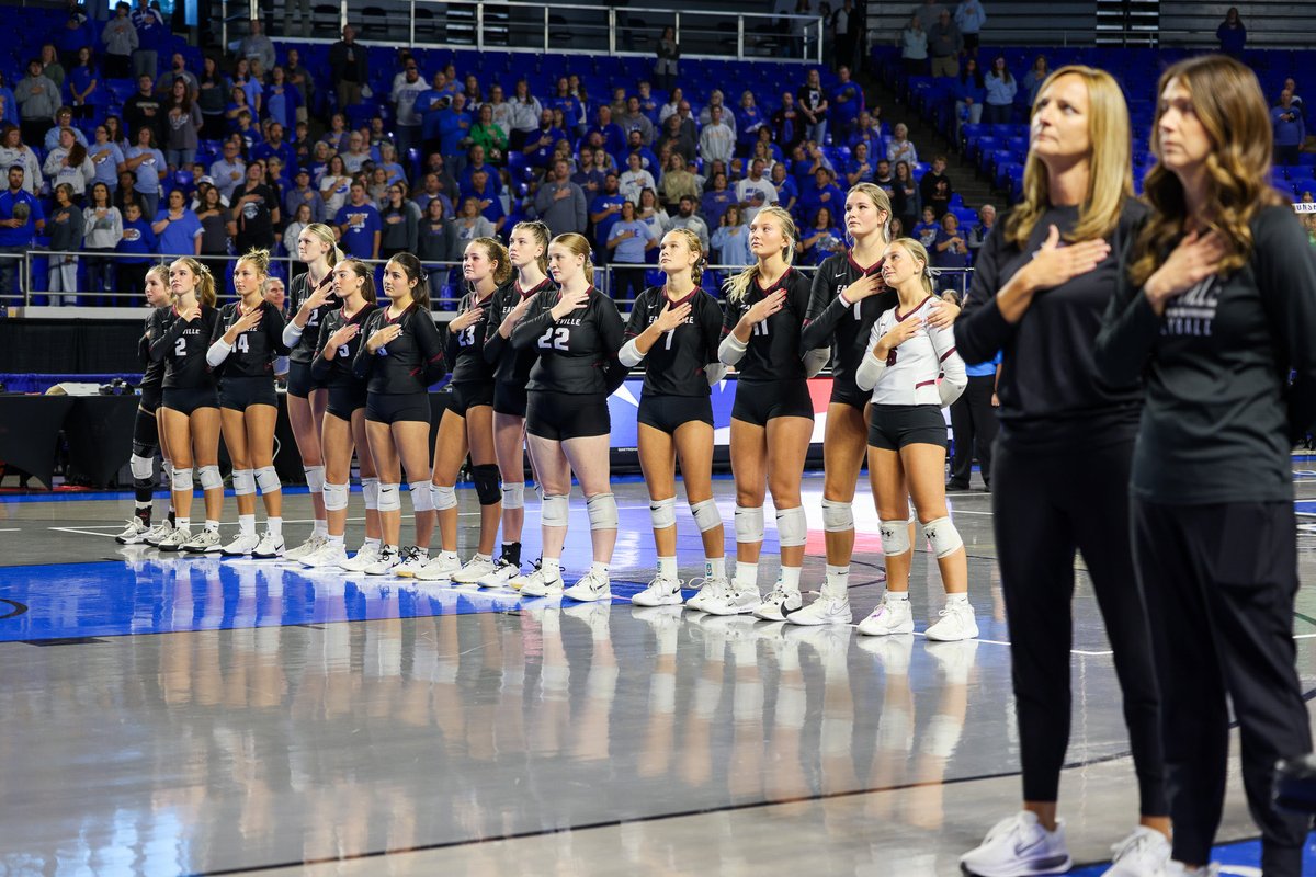 🏆🏐 Eagleville Girls Volleyball wins state! 🏐🏆

Eagleville High School claimed the TSSAA Division I Class A State Championship with a win over Gordonsville High School on Friday, Oct. 24, at Middle Tennessee State University.

The victory caps an impressive season for the Lady