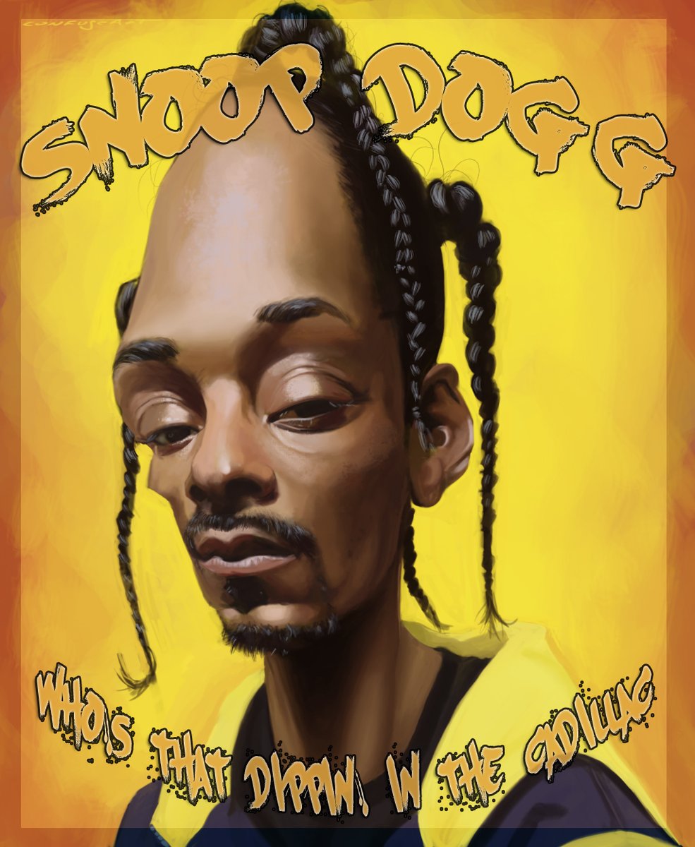 Snoop Dogg Caricature 2015