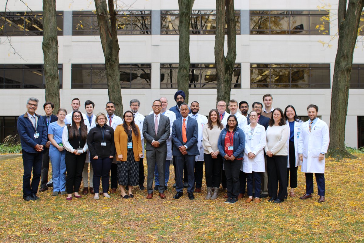 PSH_Urology's tweet photo. We were honored to host Dr. Ghani at today’s Visiting Professor Event! Thank you for inspiring our team with your knowledge and insights. #Urology #PennStateHealth #FallVisitingProfessorEvent https://t.co/BkDlouqftF
