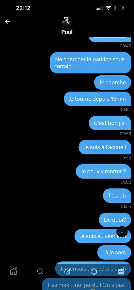 El_Paulo14's tweet photo. @Thomas_Cycling @drxtennis 
Je tenais à partagé ça avec vous. 
J’ai côtoyé Nostra fut un temps , nous avons partagé une soirée au casino d’Enghien les Bains ,l’échange où je parle seul est un échange qu’on a eu pour se retrouver dans le casino en DM avec son ancien compte donc1/3 https://t.co/60STH7eLOk