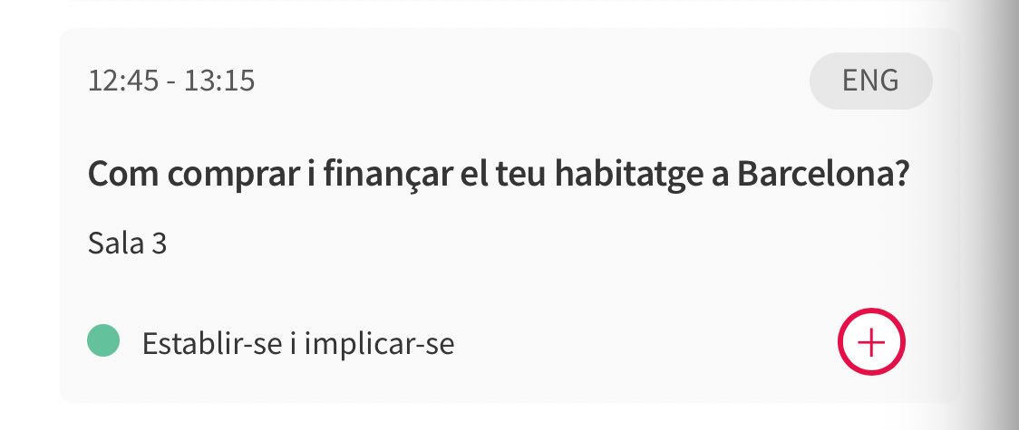 per si els cartells no fossin prou ofensius també hi programen una xerrada (en anglès) sobre com trepitjar-li més el coll a la classe treballadora de la ciutat