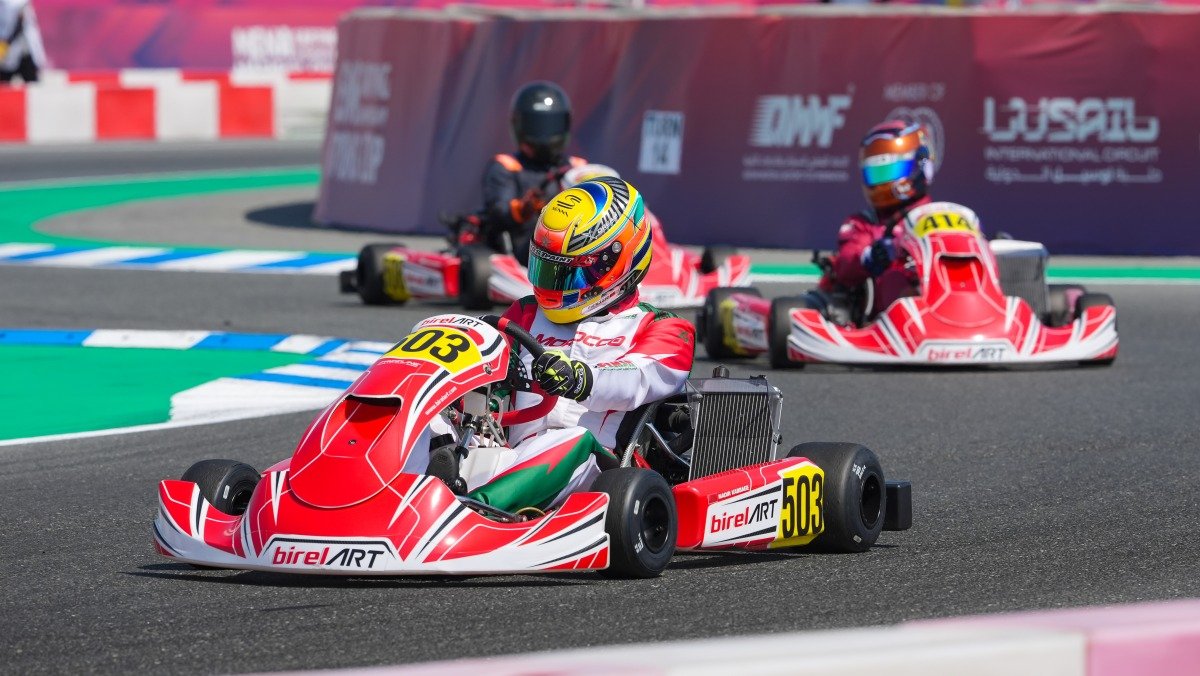 PeninsulaQatar's tweet photo. MENA Karting Championship Nations Cup 2025: Regional talent shines on day two
Read more: https://t.co/FQyt4nNzdx
#Qatar #MENAKarting #QMMF https://t.co/5p6WG8VxjJ