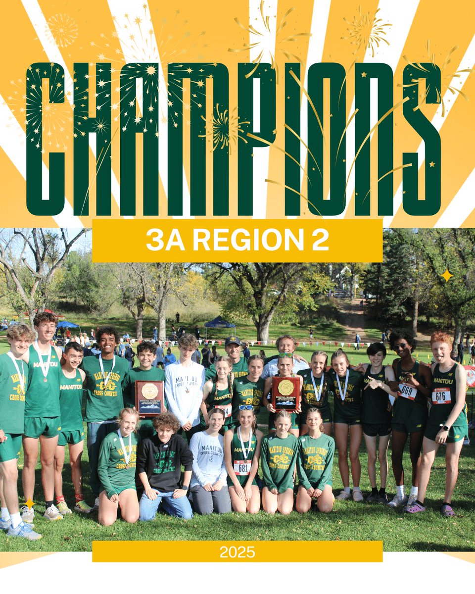 ManitouMustangs's tweet image. Congrats to our Boys and Girls Cross Country team! Regional Champs! #statebound #servetheM