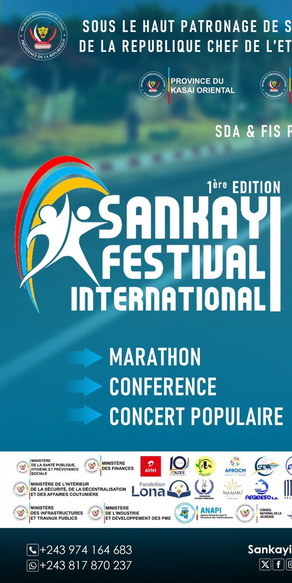 le_snateur13's tweet image. 🪐#RDC| @Sankayifestival le développement à partir du centre.