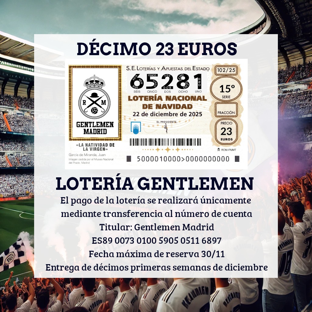 Gentlemen Madrid tweet media