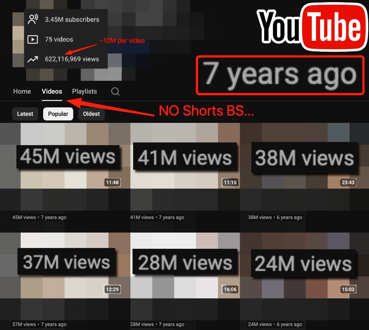 simonfaceless's tweet photo. Everyone FORGOT about this old niche on YouTube...

10M+ views EVERY SINGLE VIDEO!!

ALL longform (no shorts)

Like + Retweet this post. Comment “REVEAL” and I’ll drop the channel link in the comments! https://t.co/LV9UB3Hsr2