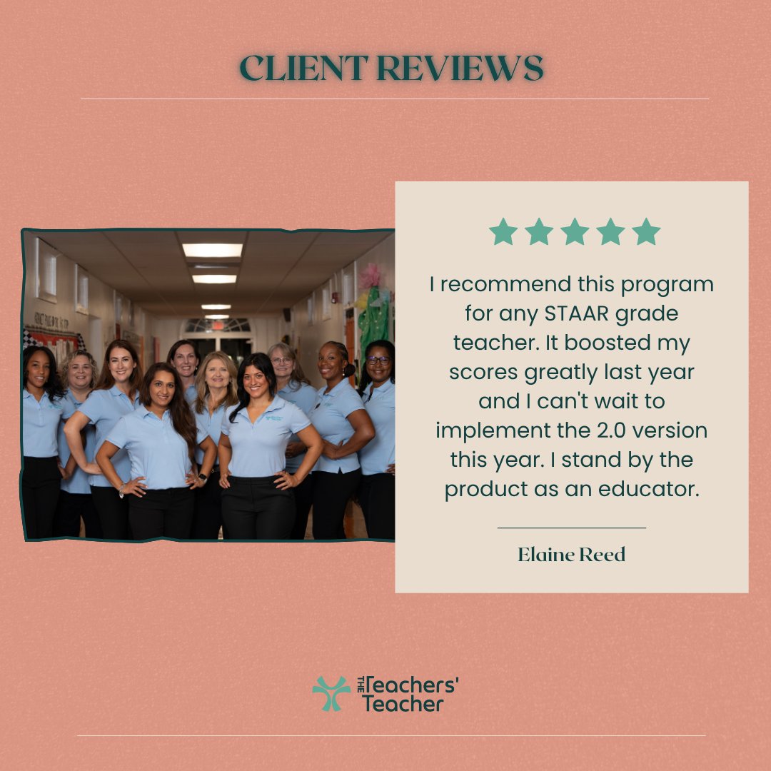 TTTSuccess's tweet image. Hearing your success stories and feedback reminds us why we do what we do! 🤩

Ready to see the difference we can make together? Let’s talk! 

🖥️ theteachersteacherllc.net

#T3success #studentengagement #teacherhelp #teacherresources  #educationmatters #educationalresources