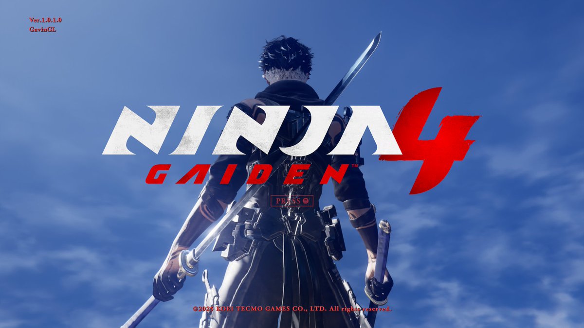 Gavin2x4's tweet photo. Thank you @TeamNINJAStudio @platinumgames :) https://t.co/2qZvEzaqFz