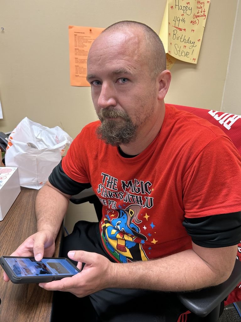 BearCreekElem's tweet photo. We made our Fun Run goal of $35,000!  Thank you Coach Adkins for taking one for the team! Cannot wait to see you dressed in Dallas Cowboys gear. https://t.co/9TRRRlipFl