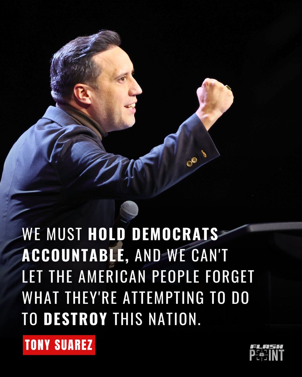 flashpointarmy's tweet image. Pastor Tony Suarez reminds us that accountability isn’t political, it’s moral. The Church must be awake, alert, and unwilling to ignore the agendas that threaten to destroy the values this nation was founded on.
It’s time to stand, speak, and remember: truth always outlasts…