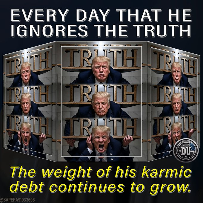 DemsUnited Gallery (@dunitedgraphics) on Twitter photo Our gross national debt is growing at record speed under Trump.
This week it hit $38T.
At this rate inflation will go through the roof, jobs will be cut, salaries will go down and consumers will suffer.
Trump's economic policies are simply horrible for America
#DemsUnited Our gross national debt is growing at record speed under Trump.
This week it hit $38T.
At this rate inflation will go through the roof, jobs will be cut, salaries will go down and consumers will suffer.
Trump's economic policies are simply horrible for America
#DemsUnited