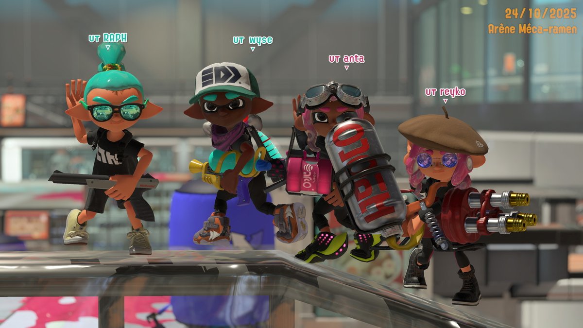 Encore une victoire de notre côté, 

4-1 face à la Crash-Out Retribution !
grand gg à eux ils se sont bien battus.❤️‍🔥
#LigueEBTV #Splatoon3