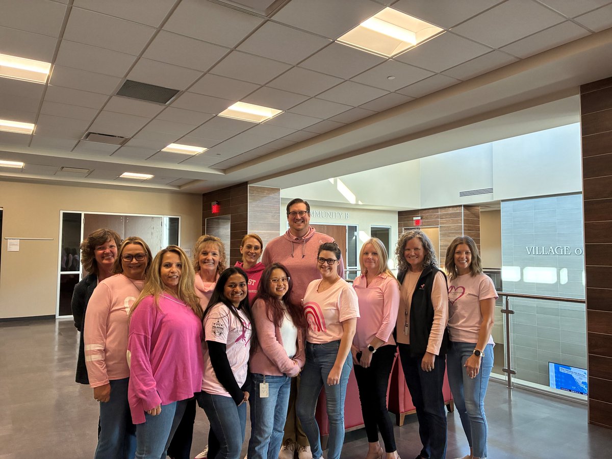 💗 Village employees wore pink today to show their support for Breast Cancer Awareness Month! 💗
Together, we stand with those affected by breast cancer and continue to raise awareness for early detection and support. #BreastCancerAwareness #WearPink #PalatineCares