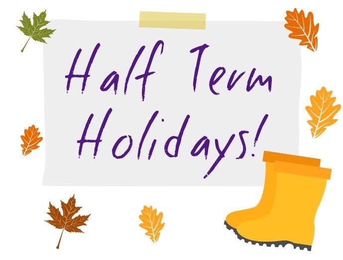 📢 Half Term Holidays.  27th–31st October. 

Wishing all our pupils, families and staff a relaxing and enjoyable break. We look forward to seeing you all in November. 🍂✨