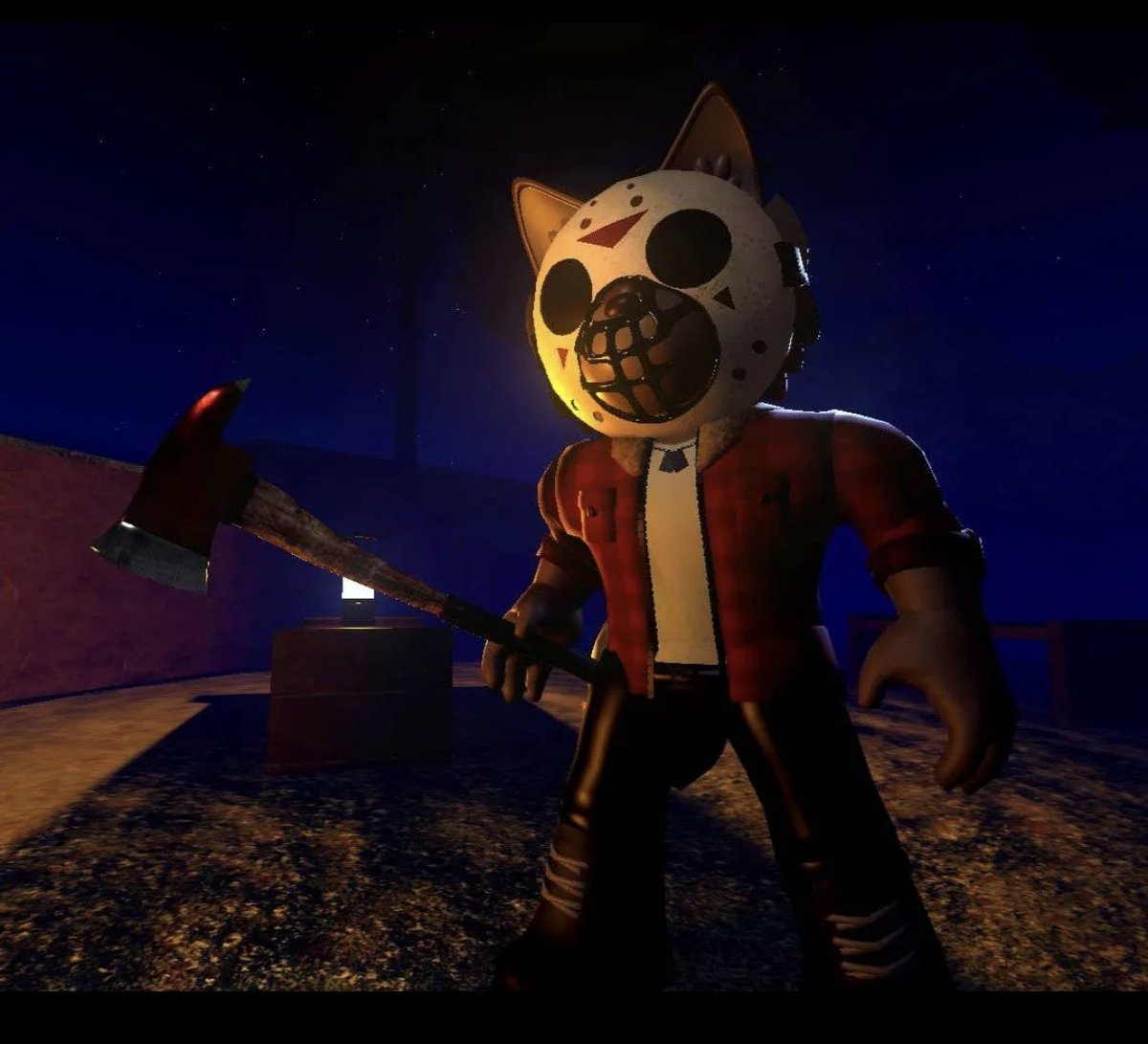 Robloxali6's tweet image. Coming to piggy not made by me MiniToon confirmed Credit @bananaminyt