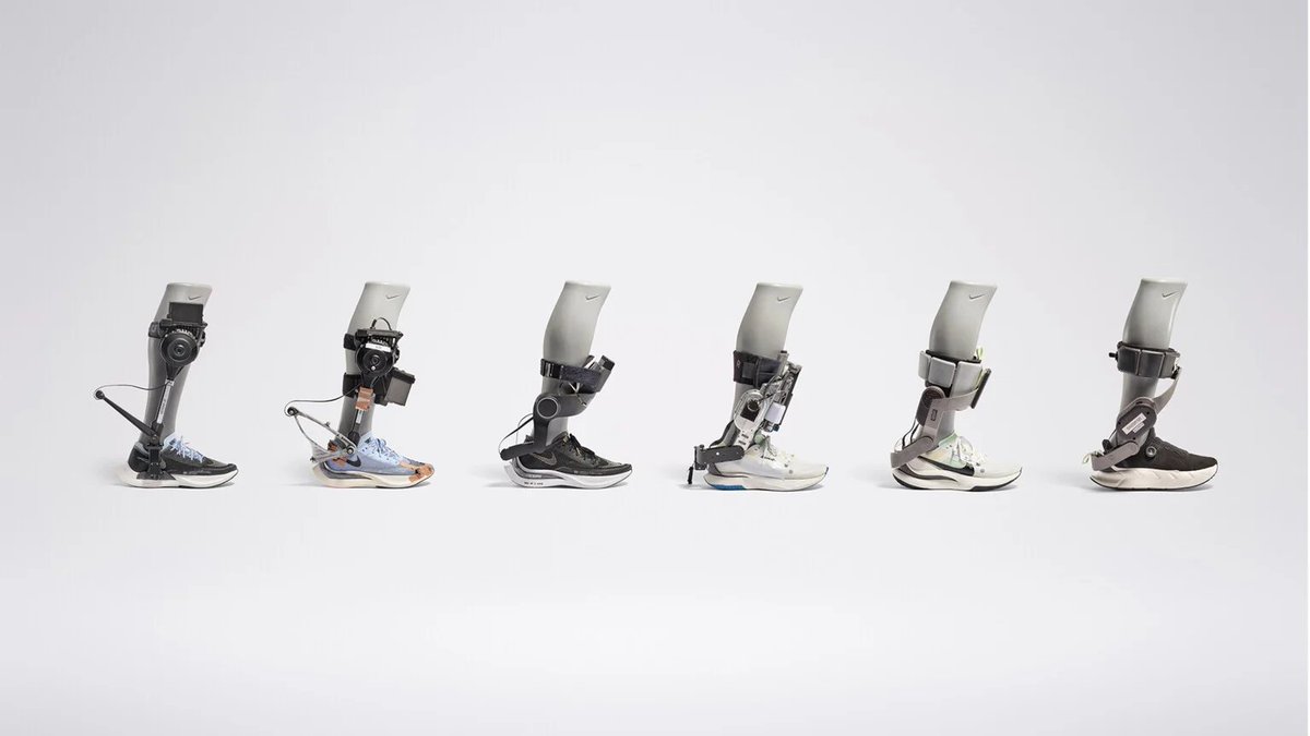 Weplash⚡️ (@weplash) on Twitter photo Nike acaba de lanzar las “e-bikes” del running.
Su nuevo Project Amplify combina un motor, una cinta de tracción y una batería recargable en el tobillo que impulsa una zapatilla con placa de fibra de carbono.
La idea es funcionar como un segundo par de gemelos para que Nike acaba de lanzar las “e-bikes” del running.
Su nuevo Project Amplify combina un motor, una cinta de tracción y una batería recargable en el tobillo que impulsa una zapatilla con placa de fibra de carbono.
La idea es funcionar como un segundo par de gemelos para que