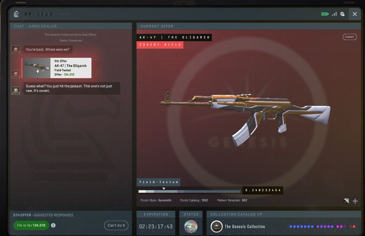 Commutatio18's tweet image. ????

#CS2 #skins