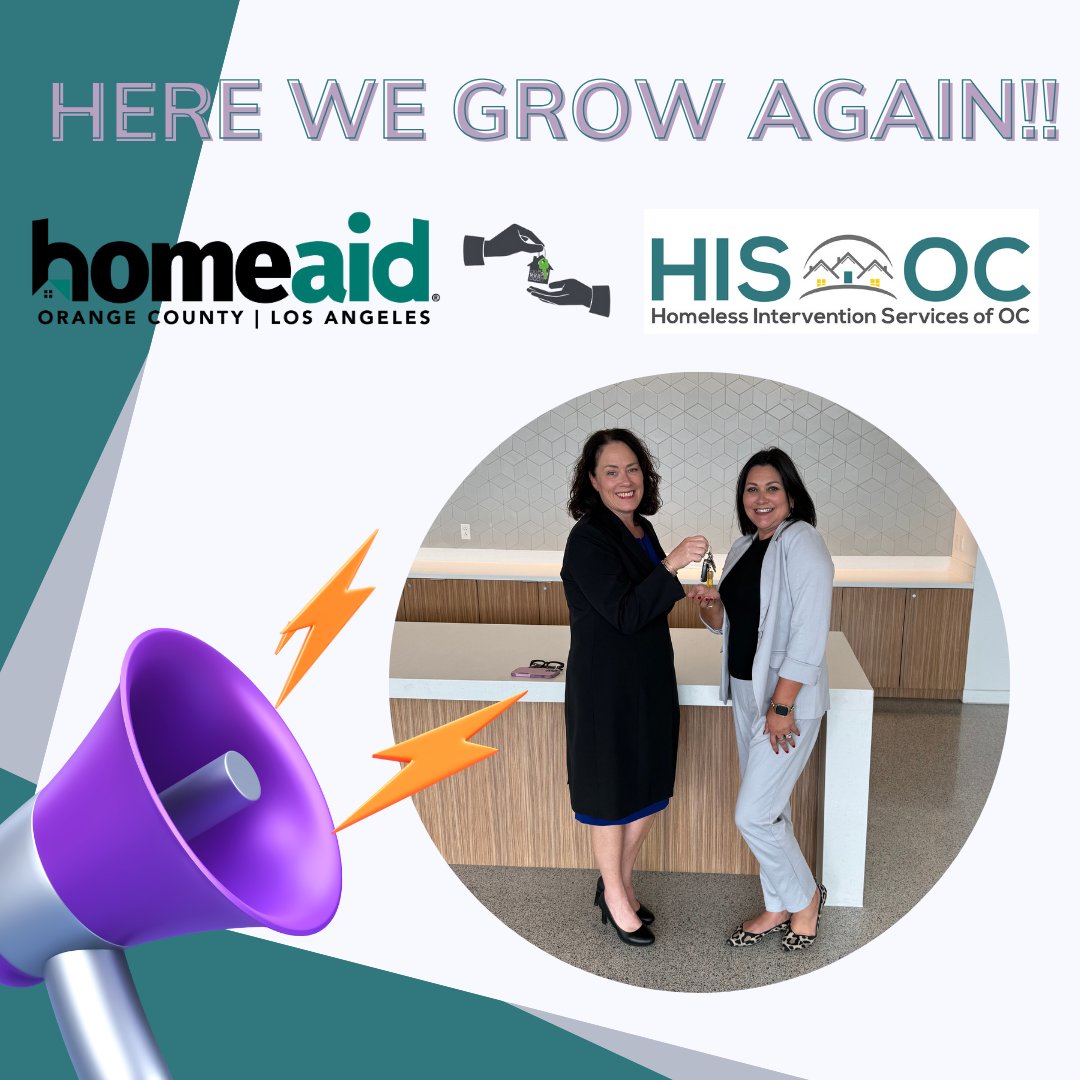 Homeless_Int_OC's tweet image. Big news! As of Oct 18, HIS-OC has officially purchased the Family Care Center in Orange from HomeAid OC/LA. Announced at this week’s OC Continuum of Care Board Meeting, this marks a huge step forward in strengthening our continuum of care for families experiencing homelessness.