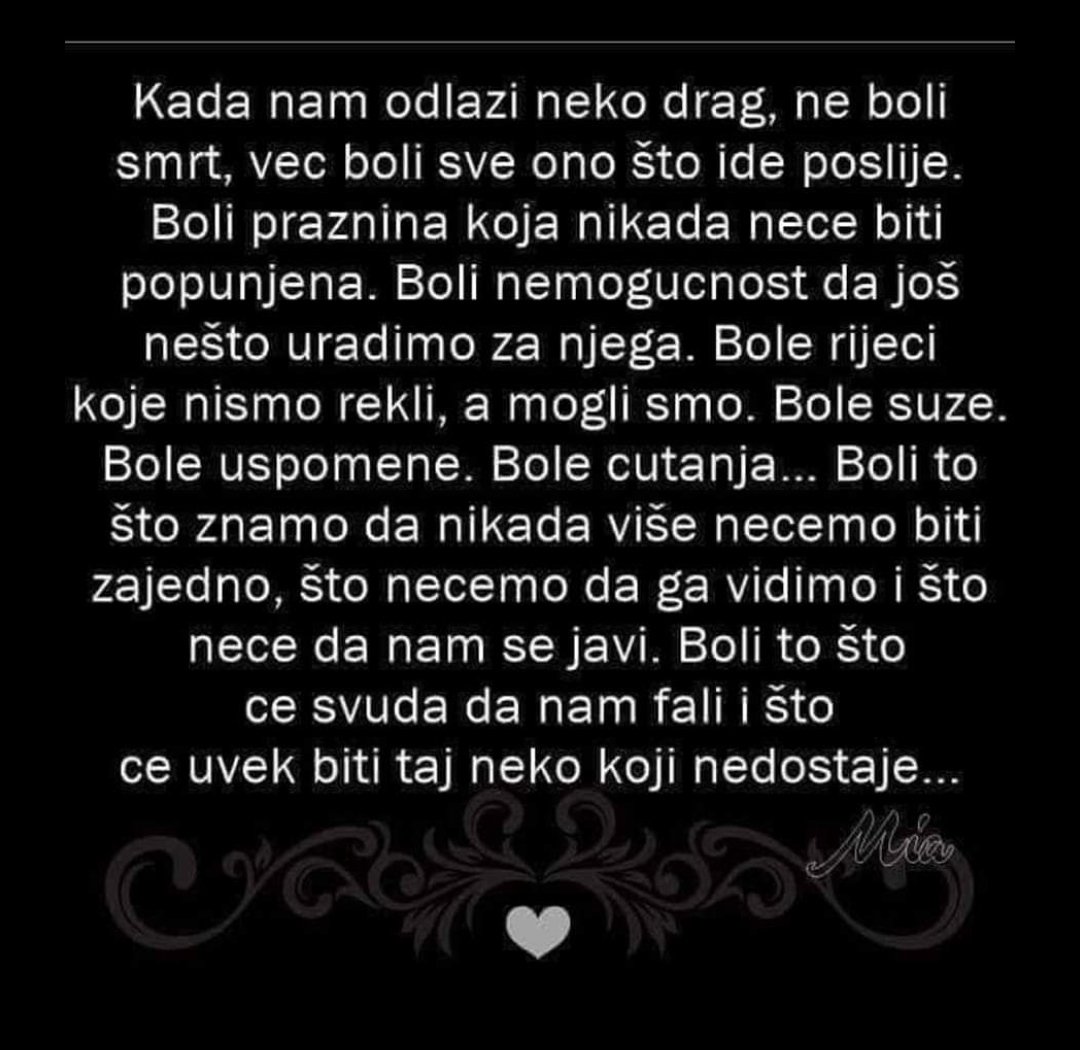 Još jedna izgubljena bitka, zbogom mila😢