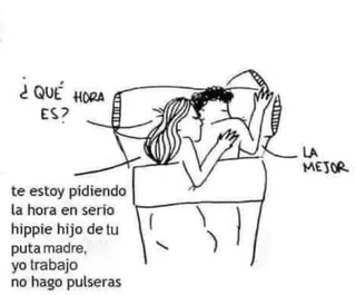 agarra una pala por una vez flaco