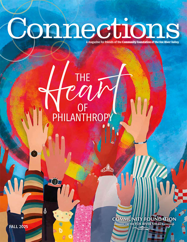 Our newest issue of Connections Magazine is now available online and arriving in mailboxes across the community. This year’s theme, The Heart of Philanthropy, celebrates the people who make generosity possible. cffrv.org/communications…