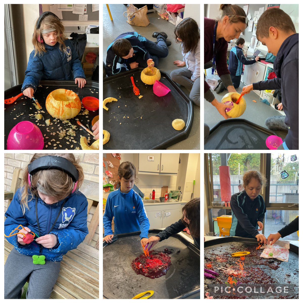 MCS_SRB's tweet image. A week of spooktacular fun for Dosbarth Melyn 🎃👻🍂