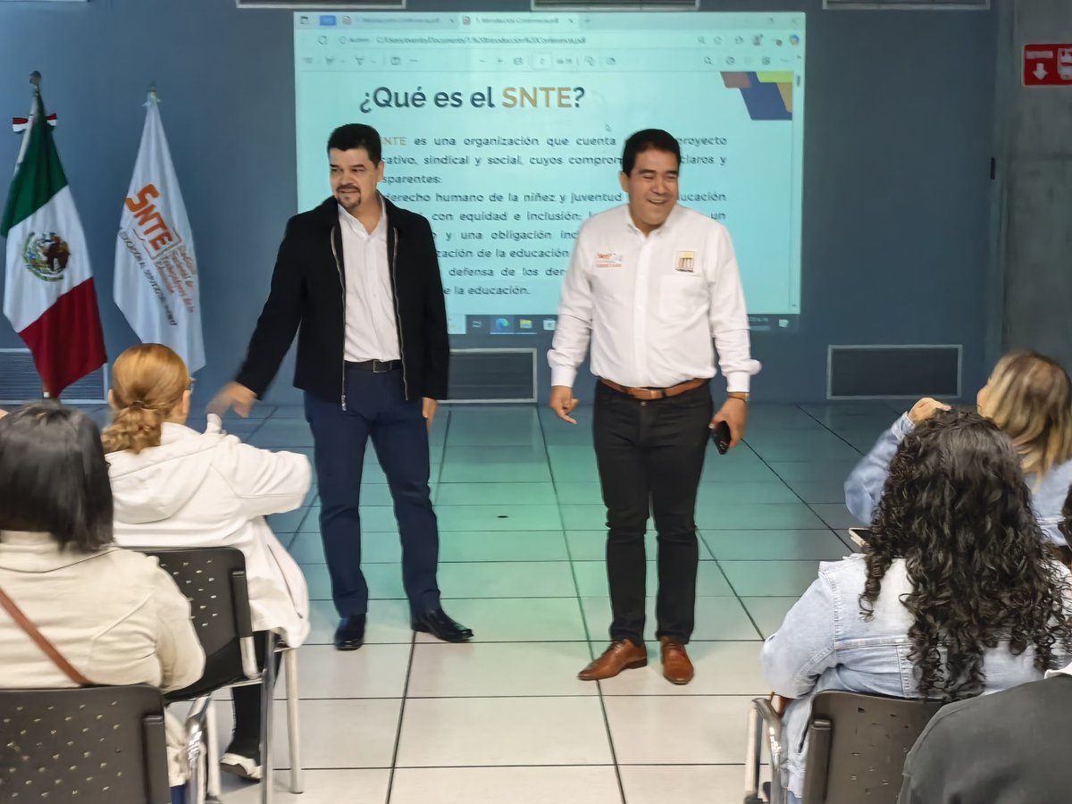 mauroemilio14's tweet photo. En la capital queretana, se llevó a cabo la 2.ª Jornada de Capacitación y Formación Sindical para la Región 5, integrada por Huimilpan, Pedro Escobedo, El Marqués y Corregidora.
Fortaleciendo liderazgo y gestión sindical. 👊🏼📖

#SNTE #Sección24 #PorLaPública #FormaciónSindical https://t.co/H4K1KRnxpk