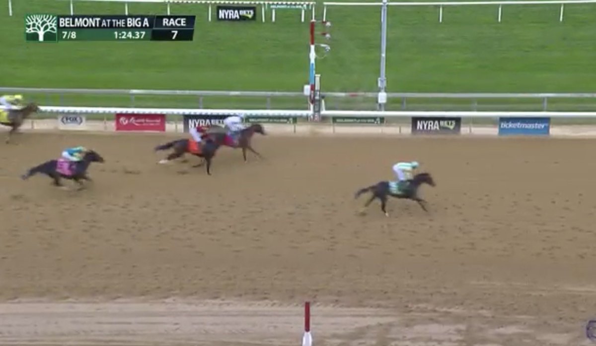 Fiscal Drag (Gunnervera) leads home a LR-exacta over Cat Fast. Congrats to the connections of both horses!