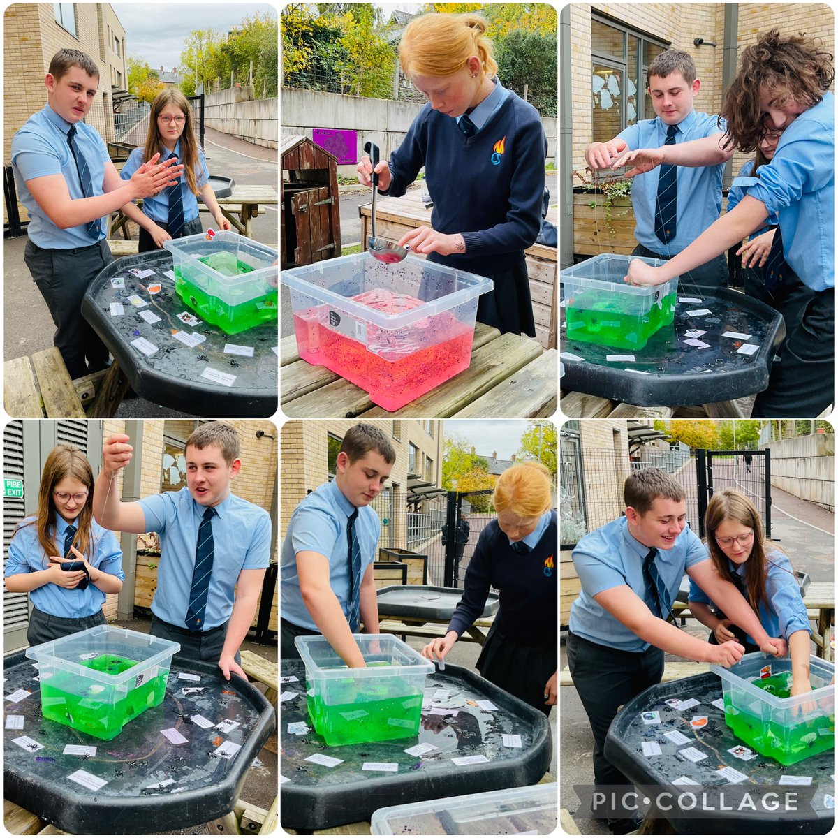 MCS_SRB's tweet image. A fun, sensory slime quiz for Year 10 and 11 this week 🎃🍂🐸