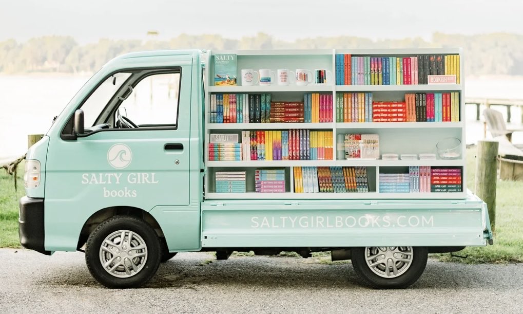 Sally_writes's tweet photo. OMG It’s a mini bookmobile. Is this not the CUTEST thing?!?

Crowdfunder to get my mum one to sell my books? 😂 https://t.co/XZMgFgLF3S