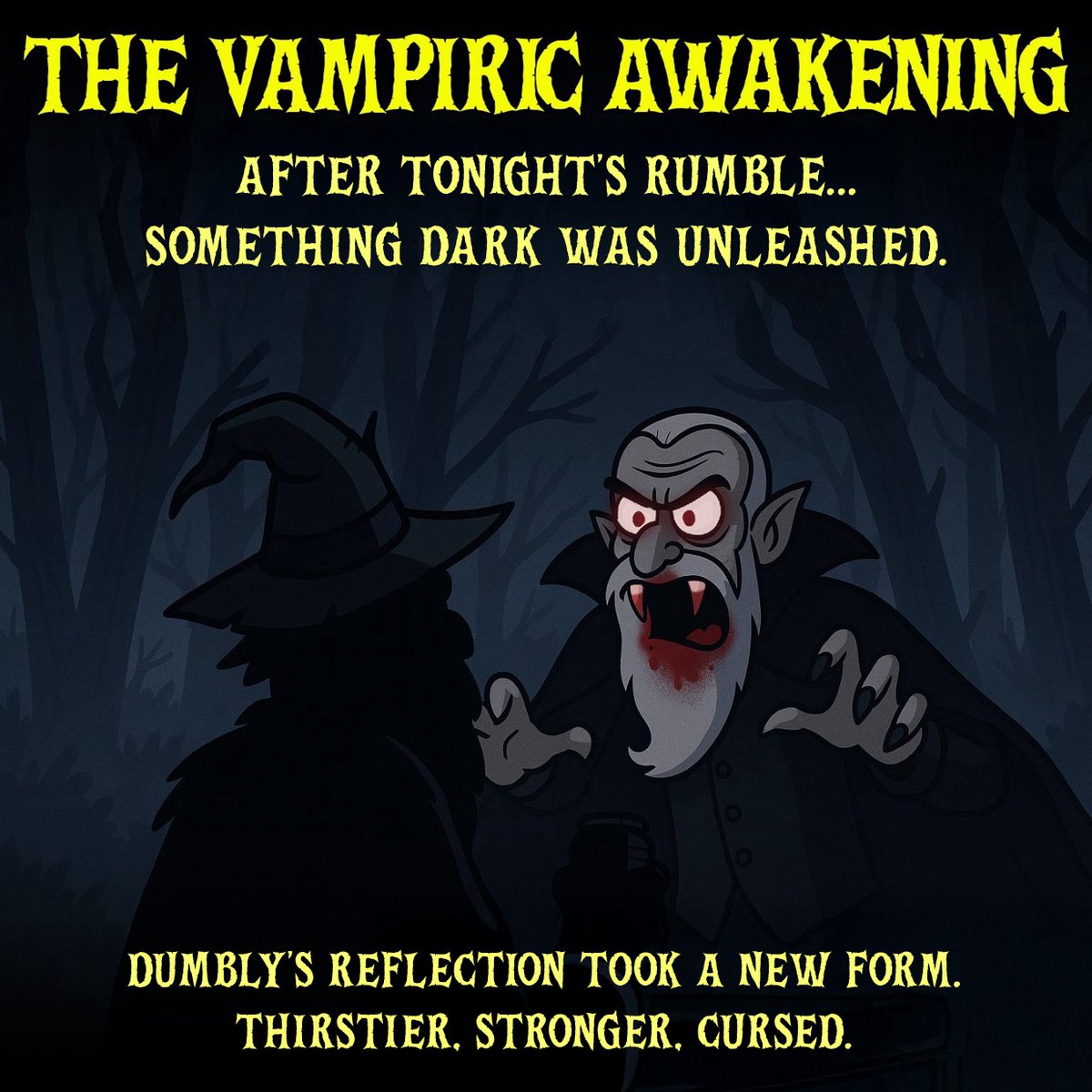 Dumbly_algo's tweet image. 🎃 DUMBLYWEEN - The Forgotten Fragments

After tonight’s Rumble, the forest went silent.
Out of the mist… a shadow moved.

🩸 The Vampire Dumbly NFT rises tomorrow.

#Bluuurp #Algorand #NFT