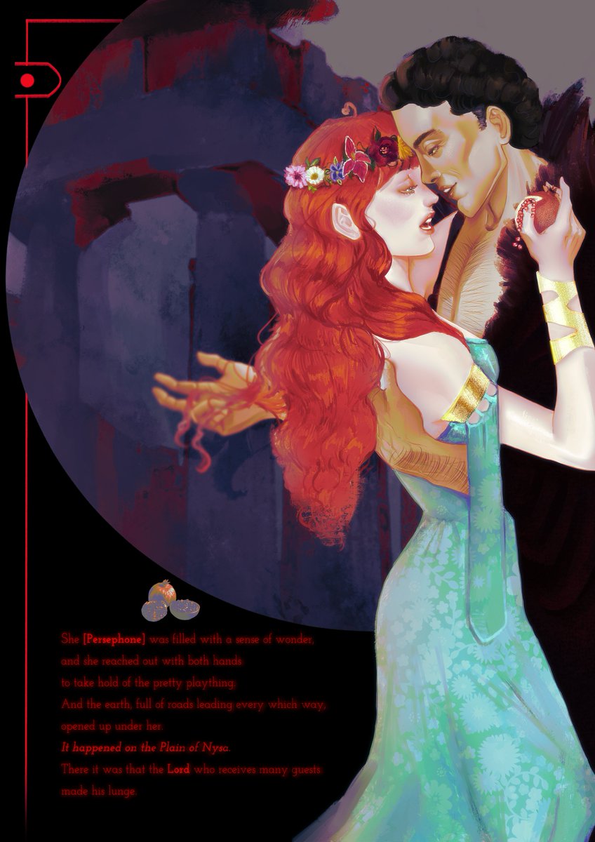 Ancient Greek era Hades/Persephone au for rutagoween #rivals #rutag