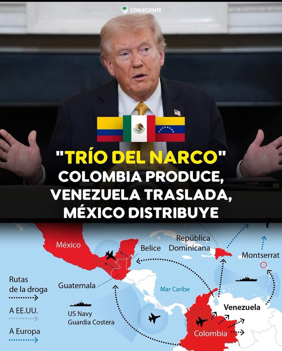 marlon8531's tweet photo. Le falto agregar que Estados Unidos la consume a más no poder...
#Trump #Colombia #Mexico #Venezuela https://t.co/ozAWi1OsTQ