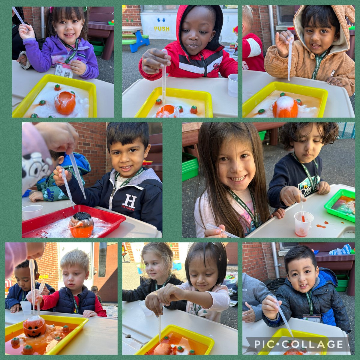 PB_Cheesequake's tweet image. It’s time for STEAM! Check out how magnets make our ghosts 👻 dance 💃 and pumpkins 🎃 erupt like volcanoes. Chemical reactions 🌋and magnetic attractions. 🧲 #preschool #sayrevillepublicschools