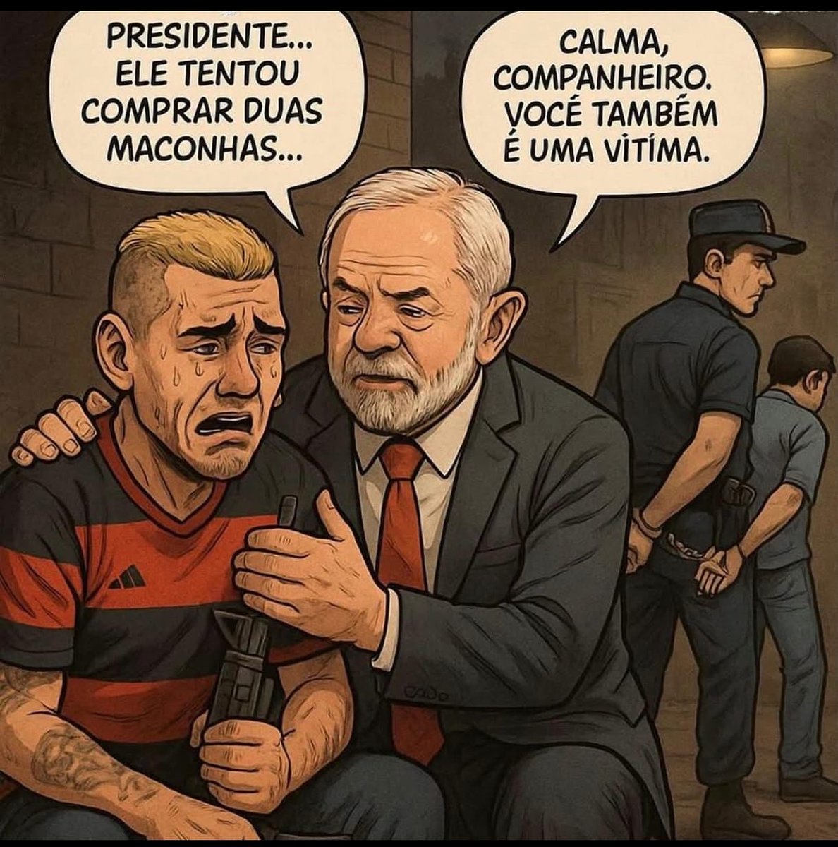 Será que os isentões continuam achando q esse ex presidiário foi uma boa opção ??