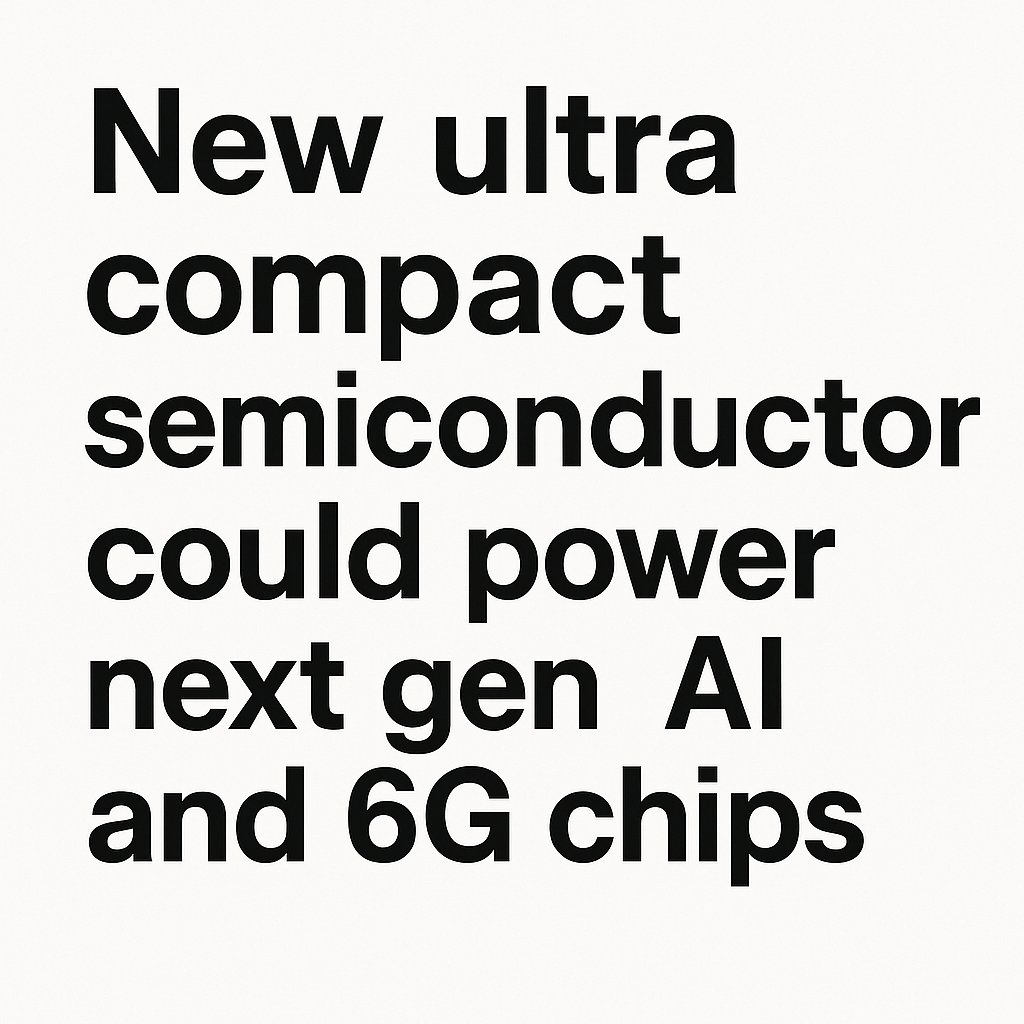 Dr_Singularity's tweet image. Computing breakthrough

Korean researchers created a tiny, next generation power chip that could change how future AI and 6G devices manage energy. 

This new hybrid LDO regulator mixes the best parts of digital and analog designs to keep power stable, respond instantly to sudden…
