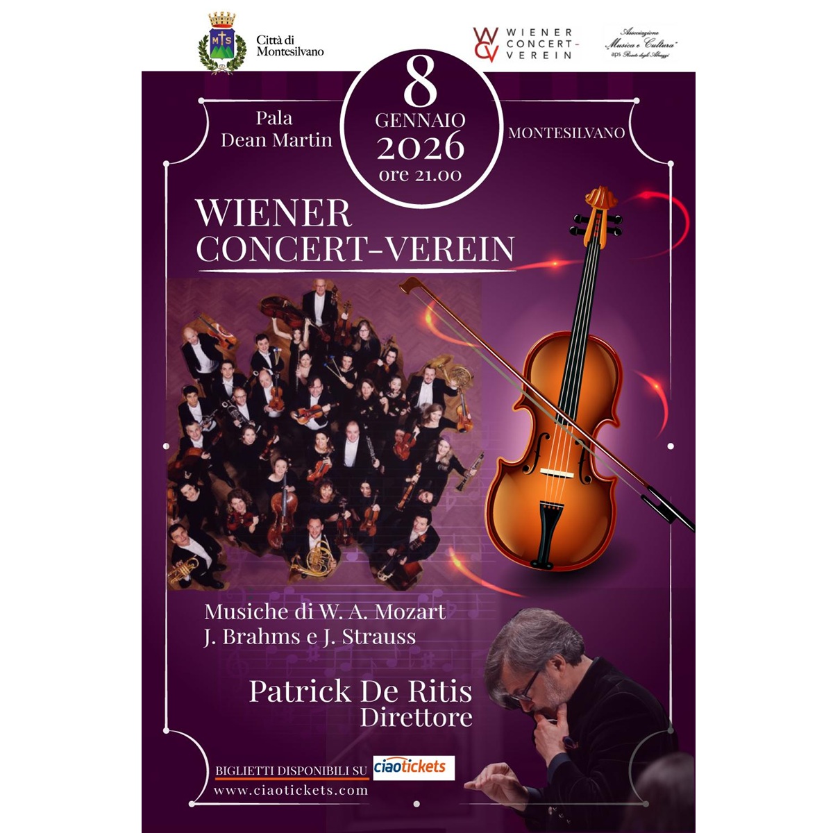 Dopo  oltre venti anni torna in Abruzzo l'orchestra da camera di Vienna  #wienerconcertverein diretta dal Maestro #patrickderitis

abruzzooggi.it/regione/pescar…

#abruzzo #concerti #montesilvano #orchestrasinfonicaabruzzese #musica #ottaviodemartinis #paladeanmartin  #sachaderitis
