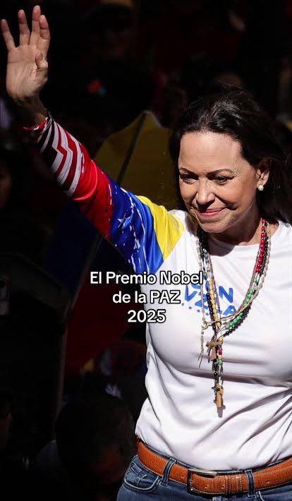El Comité Noruego del Nobel la ÚNICA autoridad que otorga el Premio Nobel de La Paz, reconoció la lucha democrática de Maria Corina Machado.

¿Quién protesta? El "Consejo de la Paz noruego," un grupo radical de izquierda y “pacifista”.

OJO ¡que también rechazó el Nobel a la