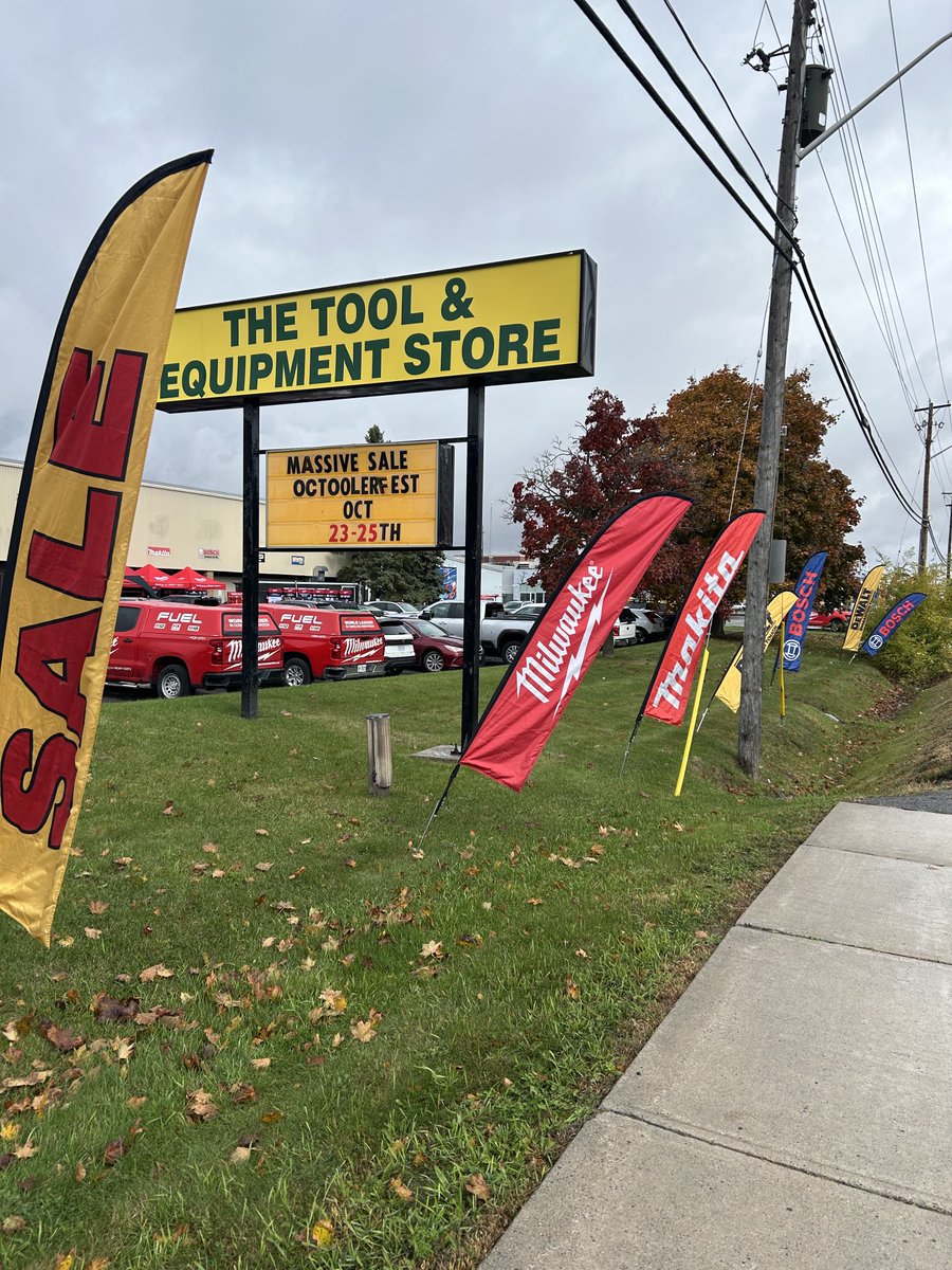 GordWilson's tweet photo. Day 2 of the annual 3 day Octoolerfest event at Ottawa Fastener Supply- the Tool and Equipment Store. This is a must attend event if you like tools and like saving money!!! 2205 Robertson rd and 3020 Hawthorne! 
#shopwheretheprosshop https://t.co/UCTYHOc9Xs