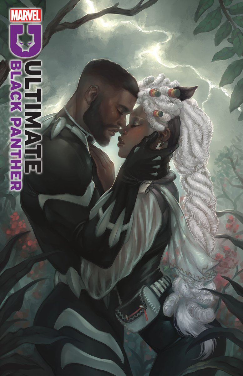 Shawstacular's tweet image. ULTIMATE BLACK PANTHER #23 VARIANT BY MEGHAN HETRICK