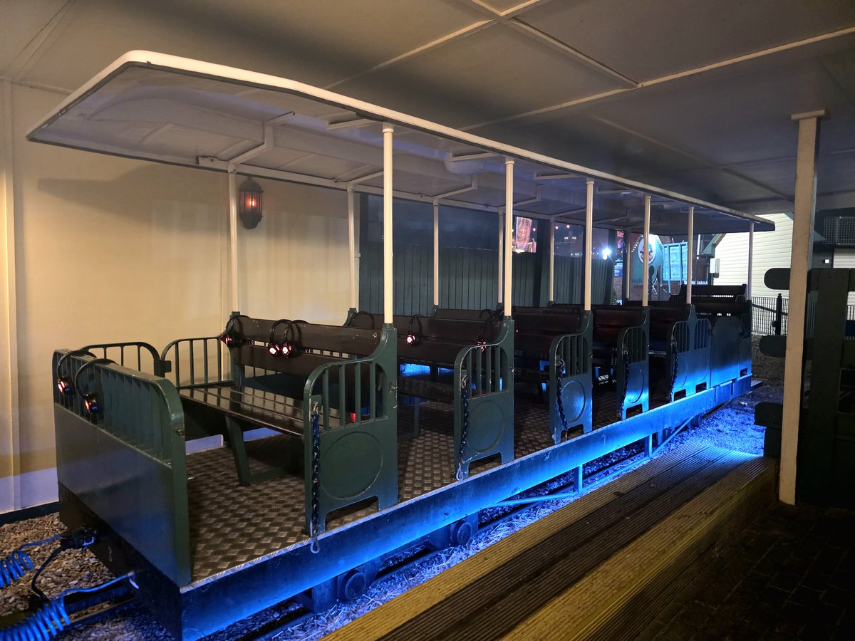 AD: Returning this year is The Haunted Express, which sees The Polperro Express receive a spooky makeover as guests travel around the park, keeping a lookout for creatures in the darkness.