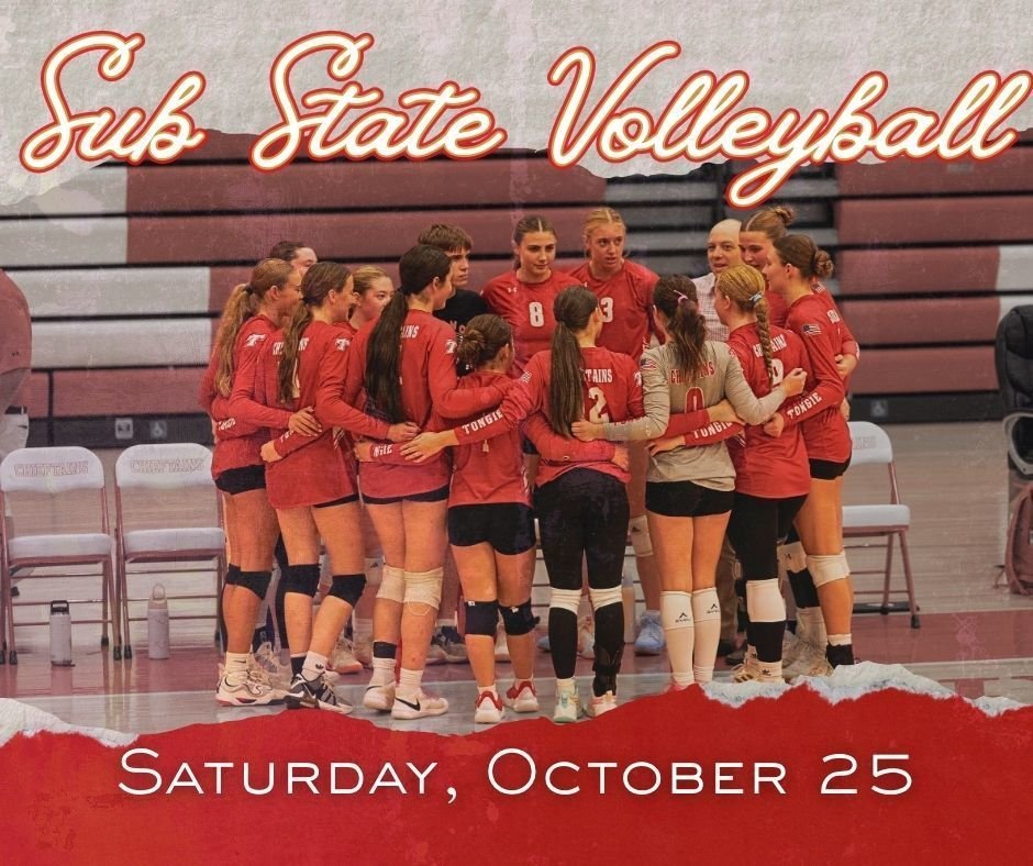 TongieHigh's tweet photo. Our girls are headed to Rock Creek High School tomorrow for Sub-State Volleyball! The game is tentatively set for 3:00 PM; you can watch the action live at:
https://t.co/pbEeeaG3Mu #ChieftainPride #Volleyball #SubStateBound https://t.co/kAPWzTQAHU