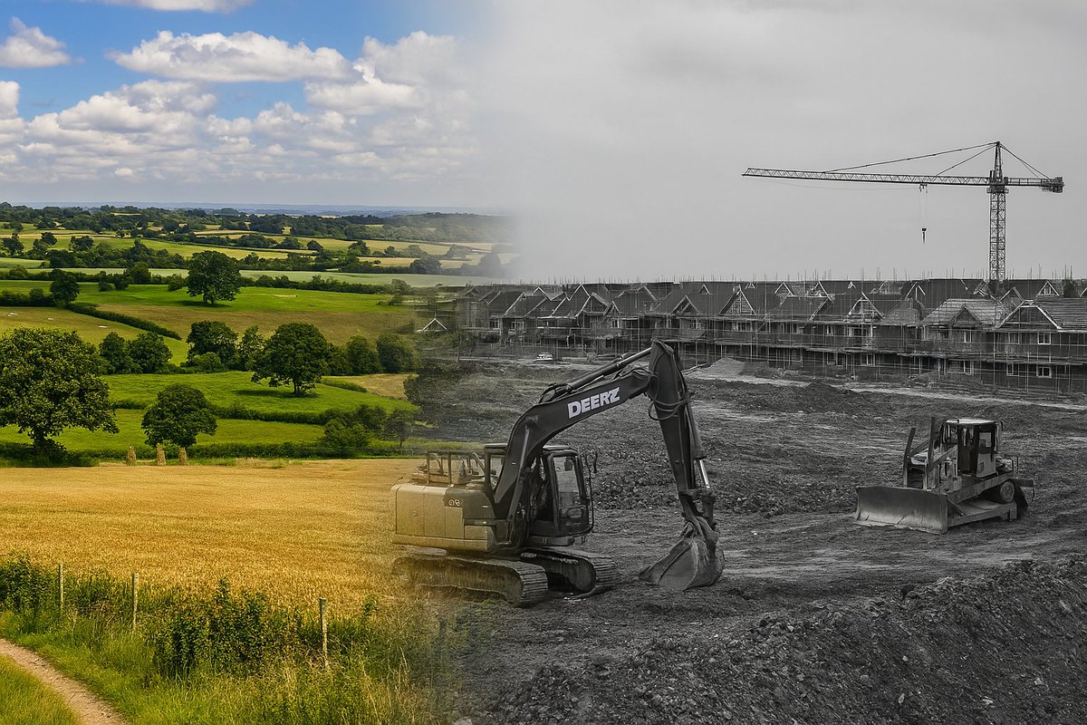 "This is not targeted regeneration. It is open season!"
We have released a report: "Greying the Green Belt". 'Grey belt' has nothing to do with petrol stations &amp; car parks: it's edge-of-village countryside and productive farmland.
communityplanningalliance.org/latest-news.ht…
1/