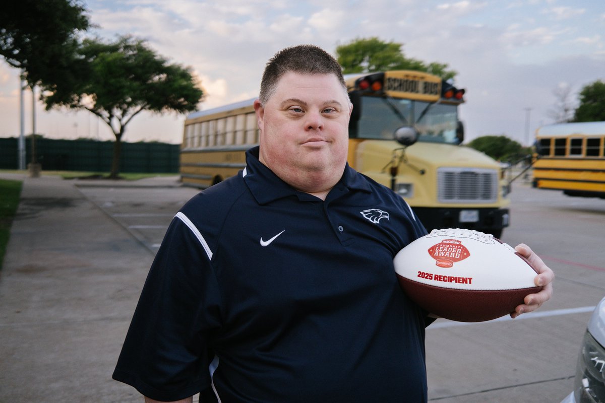 Dave Campbell's Texas Football — TexasFootball.com (@dctf) on Twitter photo Introducing Allen High School's Jordy Kaufman, this week's winner of the Community Leader Award presented by <a href="/CommunityCoffee/">Community Coffee</a>! 
“He truly is Allen Eagle Football, he’s been around this program for years and years. If you played for Allen Football, you look up to him as the face Introducing Allen High School's Jordy Kaufman, this week's winner of the Community Leader Award presented by <a href="/CommunityCoffee/">Community Coffee</a>! 
“He truly is Allen Eagle Football, he’s been around this program for years and years. If you played for Allen Football, you look up to him as the face