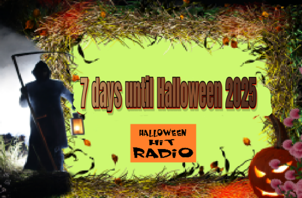 HalloweenHit's tweet photo. 7 days until HALLOWEEN 2025 🎃🎃🎃🎃🎃🎃🎃 https://t.co/5hq0uO7w6u