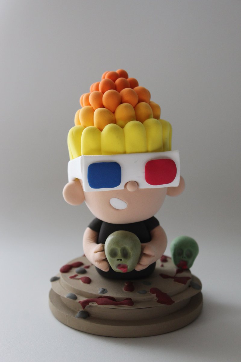 Write_eo's tweet photo. Zombies Ate My Neighbor

#zamn #videogame #videogames #clay #art #fanart #snes #Sega #character #cool #sculpture #handmade #handcrafted #figure https://t.co/ybhqIngYNN