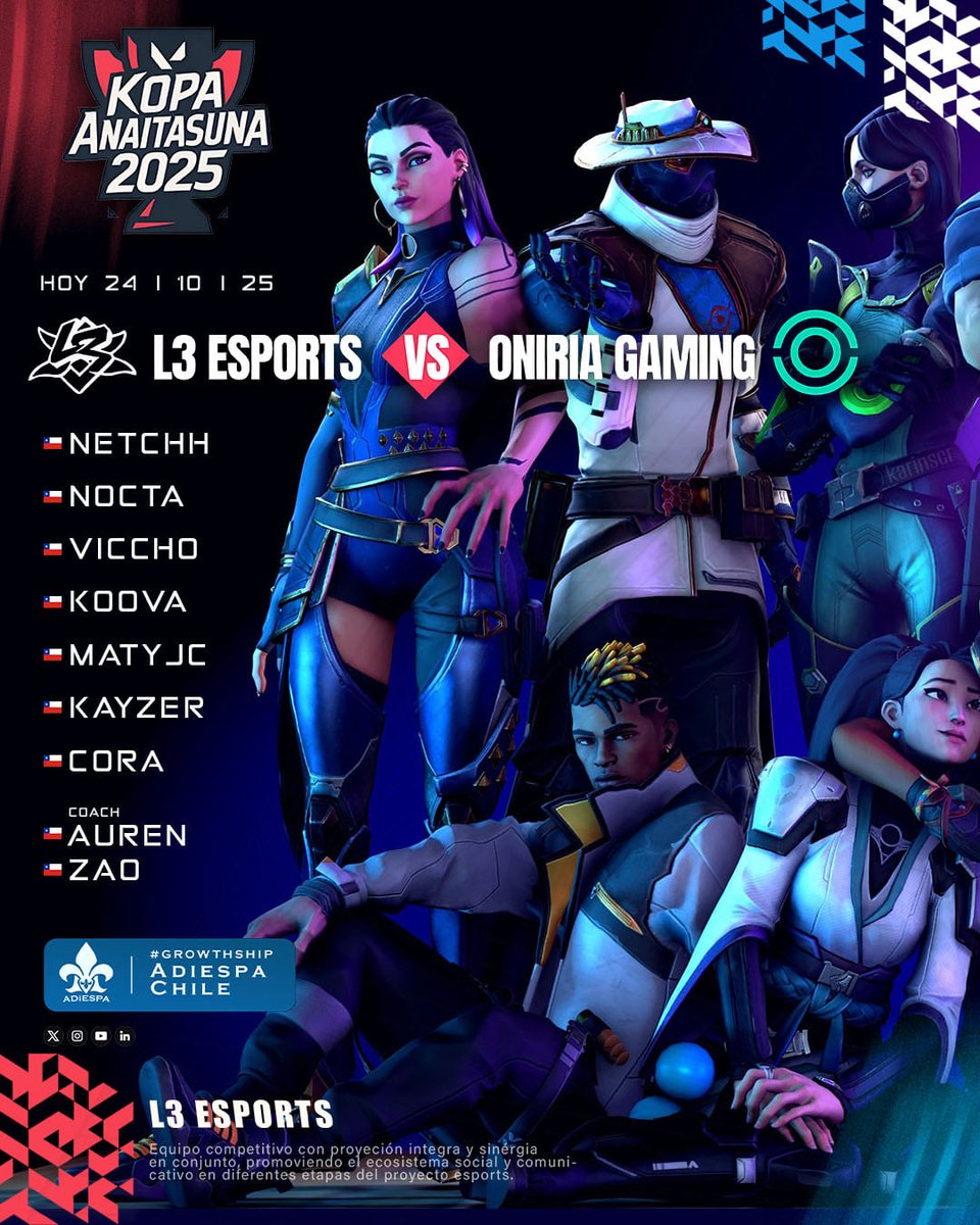 L3 ESPORTS tweet media