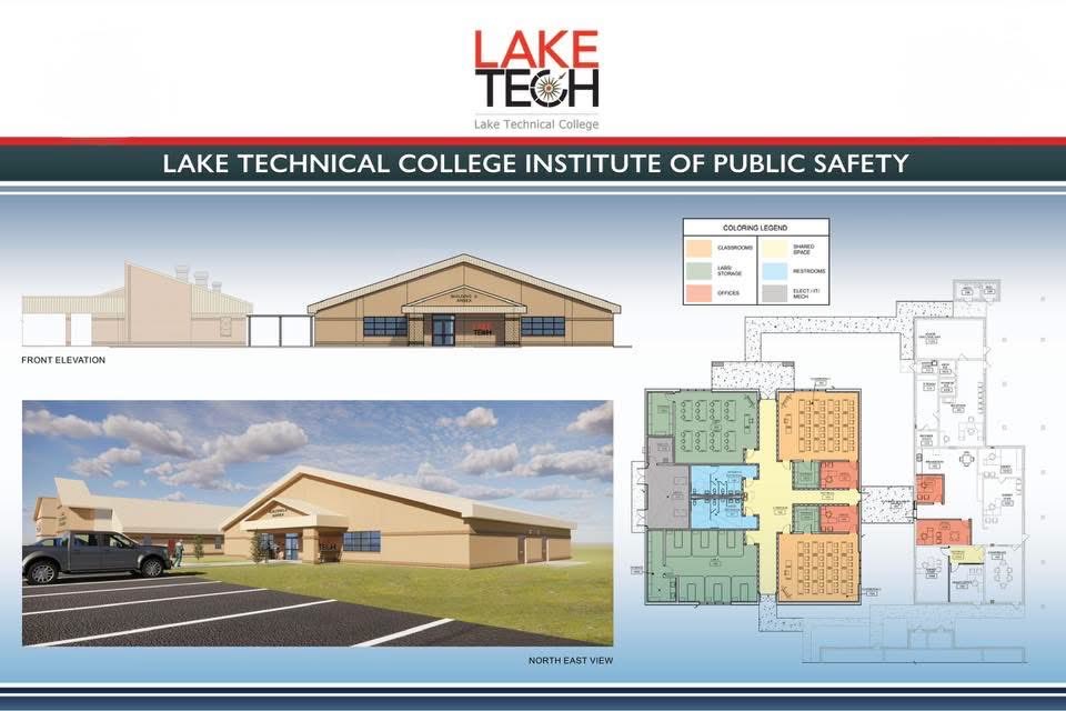 🚧 Full speed ahead at Lake Tech’s Institute of Public Safety!
Footers are poured &amp; progress is rising fast. 
This expansion will create state-of-the-art training space for future #publicsafety professionals.

#CareerInAYear #fltechnicalcolleges #ExcellenceInProgress
