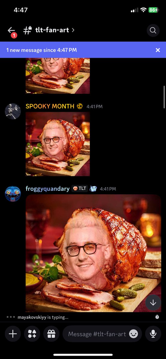 dotnawnsense's tweet photo. Wonderful things happening on the tlt discord atm #thelivingtombstone https://t.co/V568RL2ToN