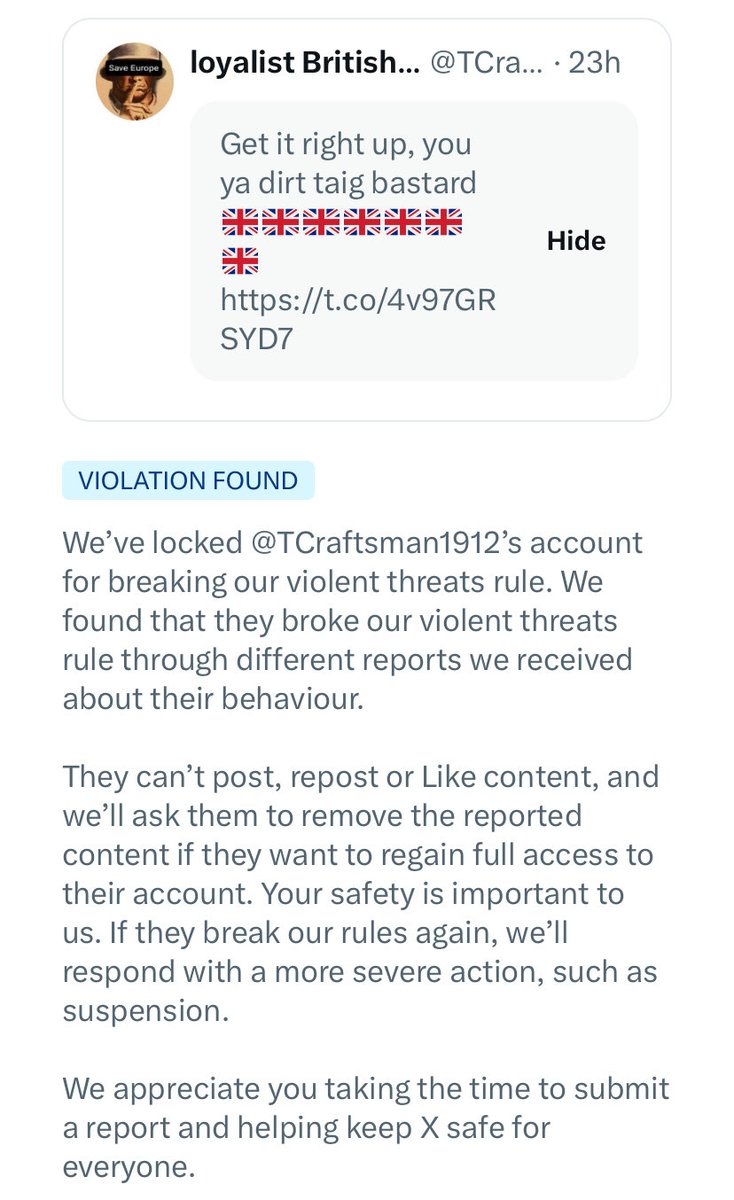 winstonrogers8's tweet image. Result!
 #Reported